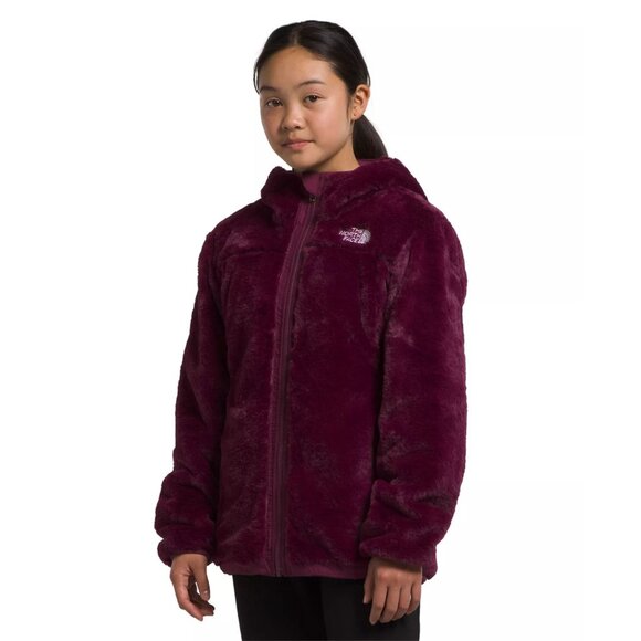 The North Face Kids Mossbud Reversible Parka Hooded Jacket Large 12 New $150 - Picture 10 of 17